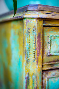 ‘Mediterranean Gold’ Hand-Painted Dresser