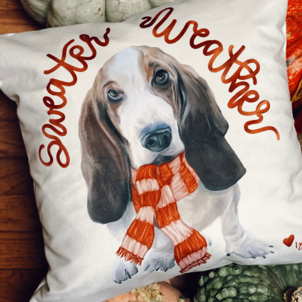 Fall Edition ‘Sweater Weather’ Pillow