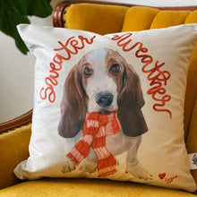 Load image into Gallery viewer, Fall Edition ‘Sweater Weather’ Pillow