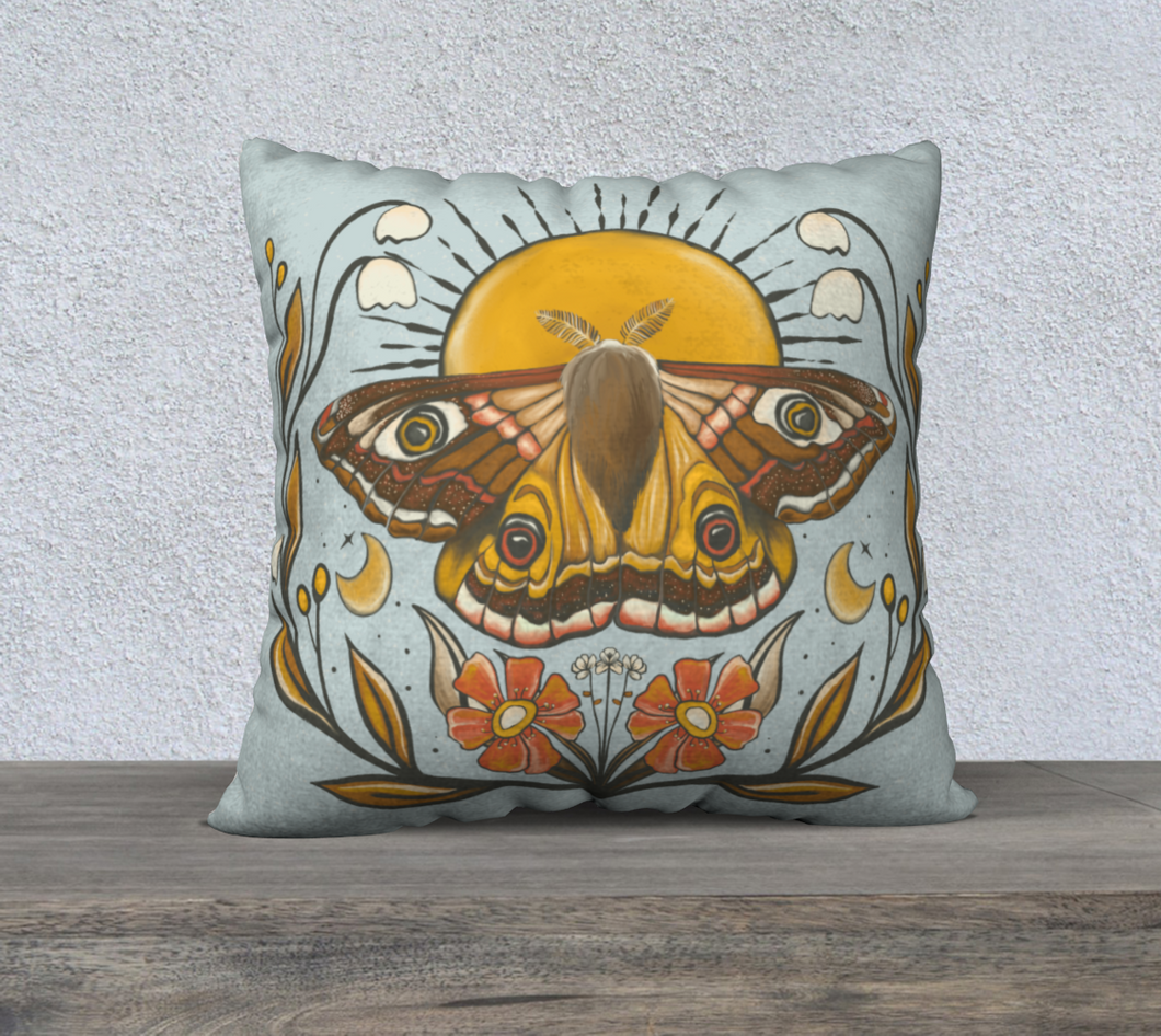 'Emperor' Throw Pillow (22